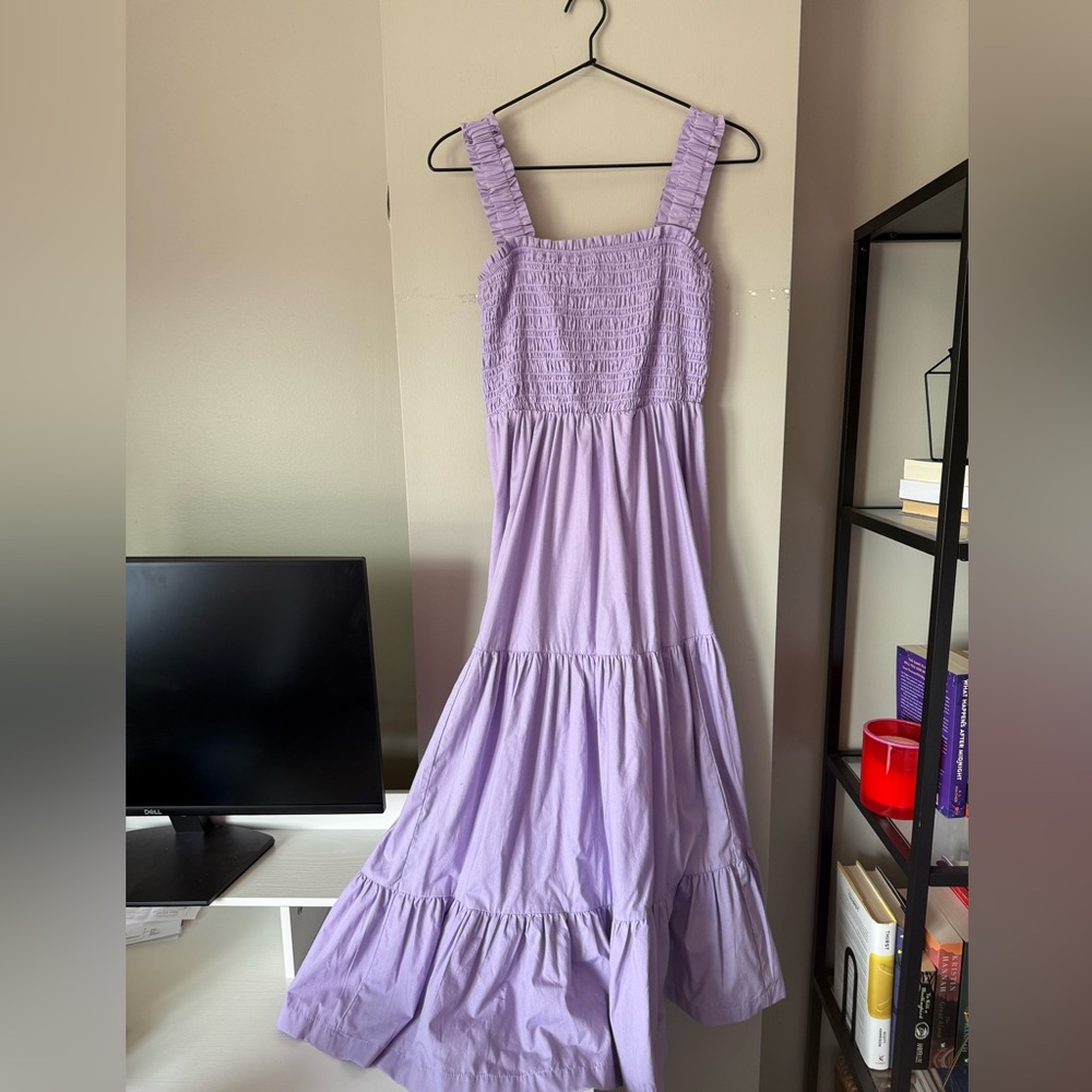 Lavender Sleeveless Maxi Dress